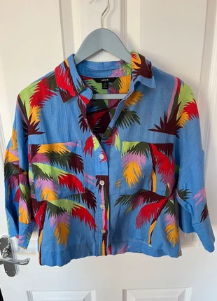 Next linen & cotton blend shirt, brand: Next, condition: New without tags, size: S / 8, £5.00, £5.95 includes Buyer Protection