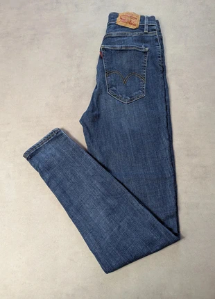 Jean Levi's mile high super skinny bleu FR36 / W27 L30      L26JL1846, marke: Levi's, zustand: Sehr gut, größe: S / 36 / 8, 19,90 €, 21,60 € beinhaltet Vinted-Käuferschutz Pro