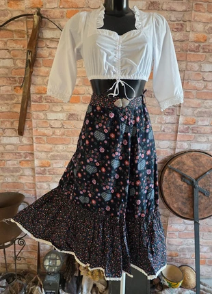 Trachten. Gonna stile tirolese . Country chic. Cottage core., marque: Yessica, état: Très bon état, taille: XXXL / 46 / 18, 24,00 €, 25,90 € Protection acheteurs incluse