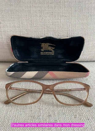 Lunettes de vue Burberry B2103 3012 – Monture marron avec étui d’origine, marque: Burberry, état: Très bon état, 22,00 €, 23,80 € Protection acheteurs incluse