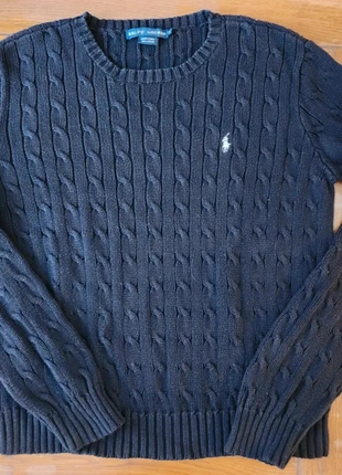 Pull Ralf lauren femme noir taille XL, marque: Ralph Lauren, état: Très bon état, taille: XL / 42 / 14, 40,00 €, 42,70 € Protection acheteurs incluse