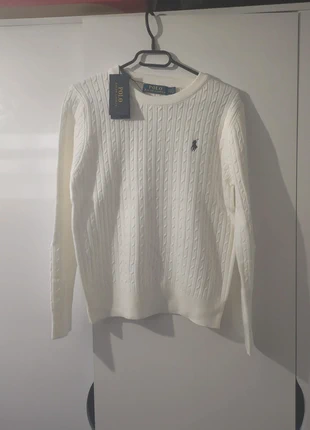 Pull POLO Ralph Lauren torsadé, marque: Ralph Lauren, état: Neuf sans étiquette, taille: S, 50,00 €, 53,20 € Protection acheteurs incluse