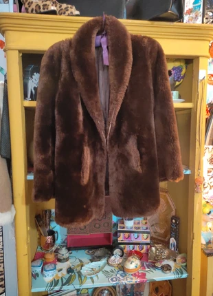 Fausse fourrure vintage, marque: Vintage, état: Bon état, taille: L / 40 / 12, 15,00 €, 16,45 € Protection acheteurs incluse