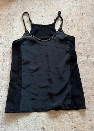 Top en soie Maje, brand: Maje, condizioni: Nuovo senza cartellino, taglia: M / IT 42 / EU 38, €16.00, €17.50 include la Protezione acquisti