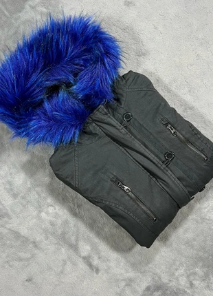 Parkas Steve Madden femme vintage moumoute bleu, marca: Steve Madden, estado: Novo sem etiquetas, tamanho: M / 38 / 10, €19.00, €20.65 inclui Proteção do Comprador