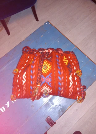 Nieuwe wollen. Rugzak uit Peru, merk: Handmade, staat: Nieuw zonder prijskaartje, € 19,00, € 20,65 inclusief Kopersbescherming