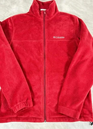 Polaire Columbia homme M | Rouge brique zip complet chaude douce randonnée hiver outdoor Code 061N, brand: Columbia, condition: Very good, size: M, €27.00, €29.05 includes Buyer Protection Pro