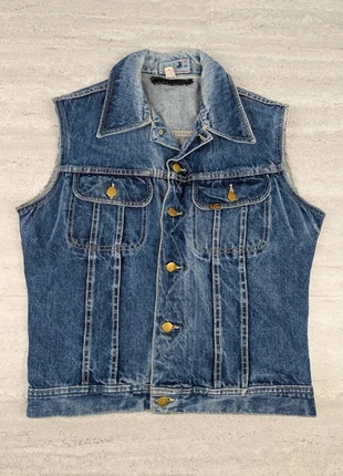 Gilet Jean Lois Vintage – taille M – Bleu Denim Patiné - Veste Sans Manches Lois 100% Coton, marque: Lois, état: Très bon état, taille: M, 35,00 €, 37,45 € Protection acheteurs incluse