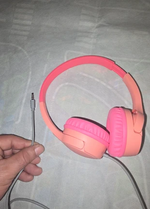 Kids Pink Wired Headphones – 3.5mm Jack, Adjustable, Comfortable Cushions, brand: Pink, condition: Very good, £3.99, £4.89 includes Buyer Protection