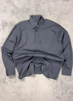 Chemise Eden Park uni grise logo brodé - Taille L, marca: Eden Park, estado: Muito bom, tamanho: L, €20.00, €21.70 inclui Proteção do Comprador Pro