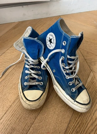 Converse bleue électrique Chuck 70 Hi Night, brand: Converse, condition: Good, size: 40, €15.00, €16.45 includes Buyer Protection