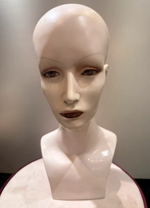 Mannequin tête en polyuréthane, marque: sans marque, état: Satisfaisant, 22,00 €, 23,80 € Protection acheteurs incluse