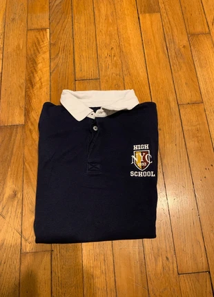 Polo bleu marine, brand: REPRESENT, condizioni: Ottime, taglia: 12 anni / 152 cm, €15.00, €16.45 include la Protezione acquisti