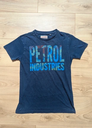 T-shirt Petrol Industries imprimé 100%Coton - Bleu - 10 ans - Très bon état, marque: Petrol Industries, état: Très bon état, taille: 10 ans / 140 cm, 3,90 €, 4,80 € Protection acheteurs incluse
