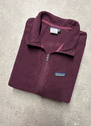 Veste polaire Patagonia violet bordeaux brodé femme hiver full zip fluffy jacket moumoute VEPA1-12, marque: Patagonia, état: Très bon état, taille: XL / 42 / 14, 39,90 €, 42,60 € Protection acheteurs (Pro) incluse