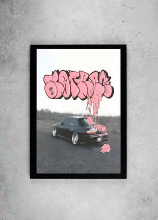 Framed A4 glossy card poster., brand: Art, condition: New without tags, £10.50, £11.73 includes Buyer Protection