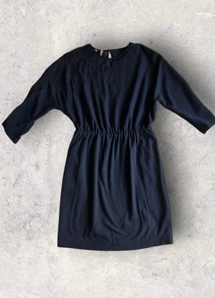 Robe noire Mango taille M a manches 3/4 dont une transparent en dentelle, marque: Mango, état: Très bon état, taille: M / 38 / 10, 5,00 €, 5,95 € Protection acheteurs incluse