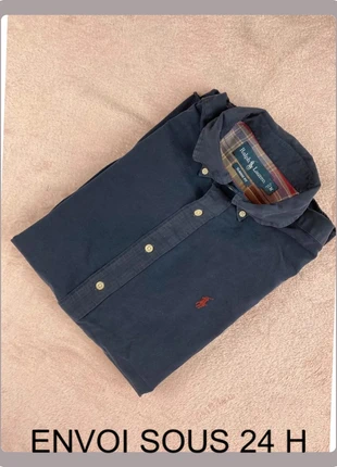 Chemise Ralph Lauren noir motif à l’intérieur, marke: Ralph Lauren, zustand: Sehr gut, größe: M, 39,00 €, 41,65 € inklusive Vinted-Käuferschutz