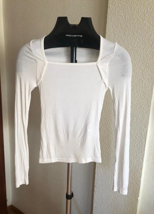 Top nuevo, marque: basic comma, état: Neuf sans étiquette, taille: XS / 34 / 6, 8,00 €, 9,10 € Protection acheteurs incluse