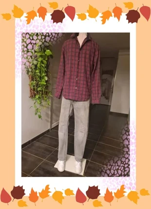 Chemise IKKS Bordeaux taille XL (PV55), marque: IKKS, état: Très bon état, taille: XL, 10,00 €, 11,20 € Protection acheteurs incluse