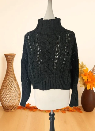 Pull noir doudou made in Italy- look chic et cosy garanti, marque: je ne sais pas, état: Bon état, taille: S / 36 / 8, 8,00 €, 9,10 € Protection acheteurs incluse