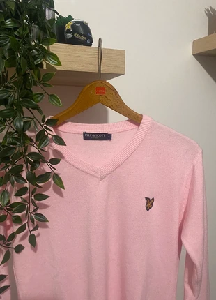 Pull Lyle & Scott – Rose – Col V – Taille S, brand: Lyle & Scott, condizioni: Buone, taglia: S / IT 40 / EU 36, €5.00, €5.95 include la Protezione acquisti