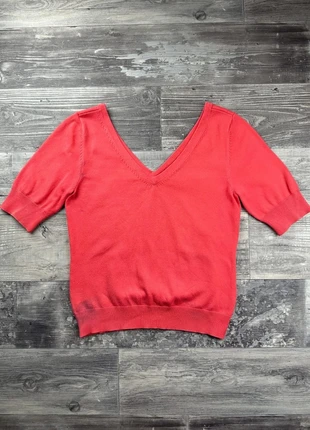 Pull manches courtes col V Tommy Hilfiger Rose taille M, marca: Tommy Hilfiger, estado: Satisfatório, tamanho: M / 38 / 10, €1.00, €1.75 inclui Proteção do Comprador Pro