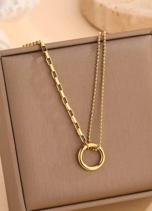 collier acier inoxydable, marque: ila, état: Neuf avec étiquette, 9,00 €, 10,15 € Protection acheteurs incluse