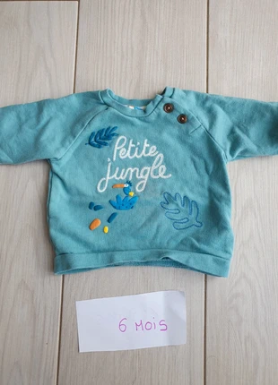 Pull sweat, brand: Mots d'enfants, condition: Very good, size: 6-9 months / 68 cm, €1.00, €1.75 includes Buyer Protection