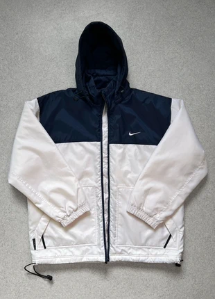 Doudoune Nike puffer, Sportswear, Colorblock, Blanc, Bleu Marine, Taille L, Unisex, brand: Nike, condition: Very good, size: L, €55.00, €58.45 includes Buyer Protection