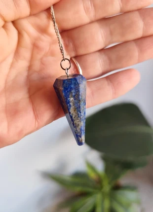 Péndulo lapislazuli, marque: Natural, état: Neuf avec étiquette, 8,00 €, 9,10 € Protection acheteurs incluse