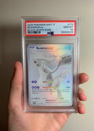 Reshiram PSA 10 ita, marque: Pokémon, état: Neuf avec étiquette, 1,00 €, 1,75 € Protection acheteurs incluse