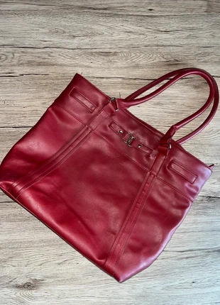 Sac à main en cuir rouge, marque: Daniel Hechter, état: Bon état, 2,00 €, 2,80 € Protection acheteurs incluse