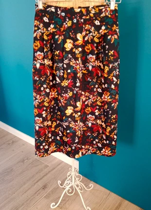Jupe Midi a fleurs, brand: Blancheporte, condition: Very good, size: XXL / 44 / 16, €7.00, €8.05 includes Buyer Protection
