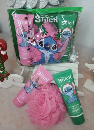 Coffret cadeau Stitch Édition de Noël - vert et rose - sous licence officiel, marca: Stitch, estado: Nuevo con etiquetas, 10,00 €, 11,20 € Protección al comprador Pro incluida