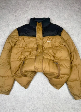 Puffer Jacket Doudoune FILA camel/noir taille M homme, merk: FILA, staat: Heel goed, maat: M, € 17,90, € 19,50 inclusief Kopersbescherming