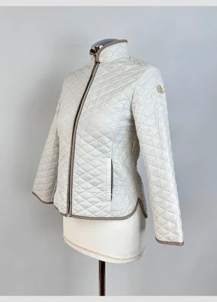 Piumino Moncler trapuntato bianco e beige – 10 Anni, marca: Moncler, estado: Bom, tamanho: 10 anos / 140 cm, €59.00, €62.65 inclui Proteção do Comprador Pro