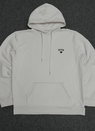 Sweat à capuche Pull à col rond Arte Blanc broderie cœur poitrine XL, marke: Arte, zustand: Sehr gut, größe: XL, 60,00 €, 63,70 € inklusive Vinted-Käuferschutz