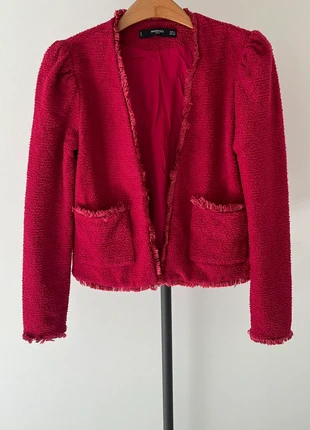 🖤veste framboise MANGO taille XS🖤, marque: Mango, état: Très bon état, taille: XS / 34 / 6, 15,00 €, 16,45 € Protection acheteurs incluse
