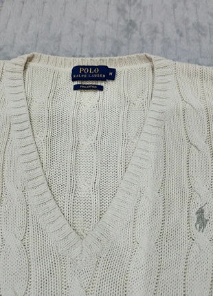 Jersey Polo Ralph Lauren cable knit (modelo mujer), marca: Ralph Lauren, estado: Muy bueno, tamaño: M / 38 / 10, 39,00 €, 41,65 € Protección al comprador incluida