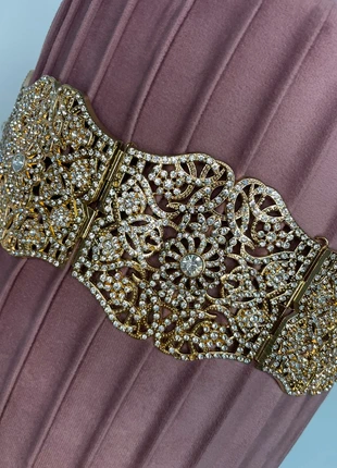 Marokkaanse riem, staat: Goed, maat: Aanpasbaar, € 10,00, € 11,20 inclusief Kopersbescherming