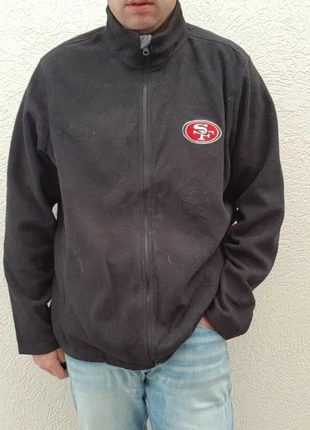 Veste polaire fleece jacket full zip NFL San Francisco brodé homme taille XL noir Manche longue, marke: NFL, zustand: Sehr gut, größe: XL, 15,20 €, 16,66 € inklusive Vinted-Käuferschutz