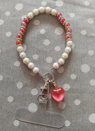 Telefoonkoord rood/wit, marque: Catscreastore, état: Neuf sans étiquette, 4,95 €, 5,90 € Protection acheteurs (Pro) incluse