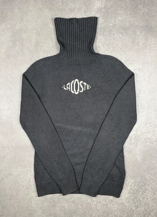 Sweat pull Lacoste col roulé en laine coton noir taille S Femme, marca: Lacoste, estado: Muito bom, tamanho: S / 36 / 8, €34.90, €37.35 inclui Proteção do Comprador