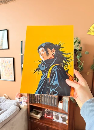 JJK Jujutsu Kaisen Suguru Geto - Waterproof art print / poster geel ! Kleine kras !, marque: Jujutsu Kaisen, état: Très bon état, 4,95 €, 5,90 € Protection acheteurs incluse
