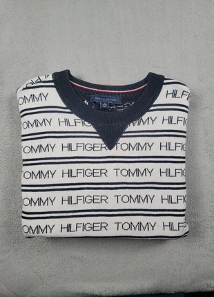 Pull Col Rond Tommy Hilfiger Taille XS Blanc Homme en Coton Très Bon État #207, marque: Tommy Hilfiger, état: Très bon état, taille: XS, 17,99 €, 19,59 € Protection acheteurs (Pro) incluse