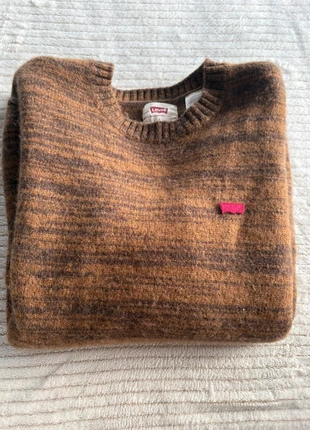 Pull Marron À Motif Rayé Levis Taille L, marque: Levi Strauss & Co., état: Très bon état, taille: L, 45,00 €, 47,95 € Protection acheteurs incluse