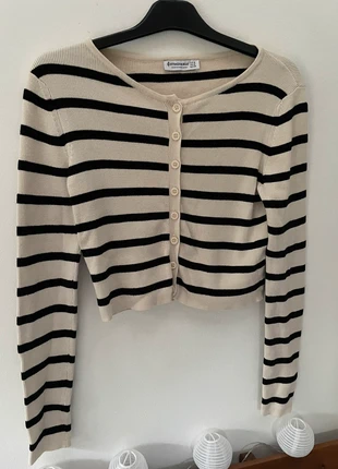 Top manches longues à rayures, marque: Stradivarius, état: Neuf sans étiquette, taille: S / 36 / 8, 5,00 €, 5,95 € Protection acheteurs incluse