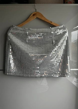 Boohoo sequin mini skirt, brand: Boohoo, condition: New with tags, size: M / UK 12-14, £5.00, £5.95 includes Buyer Protection
