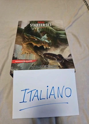 Starter Set Dungeons and Dragons Italiano, marque: D&D, état: Très bon état, 59,00 €, 62,65 € Protection acheteurs incluse